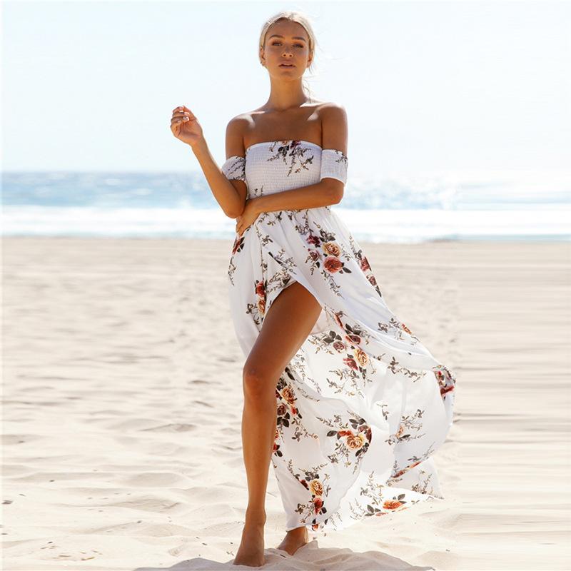 boho sun dress Long Dummer brunch dates Size:30