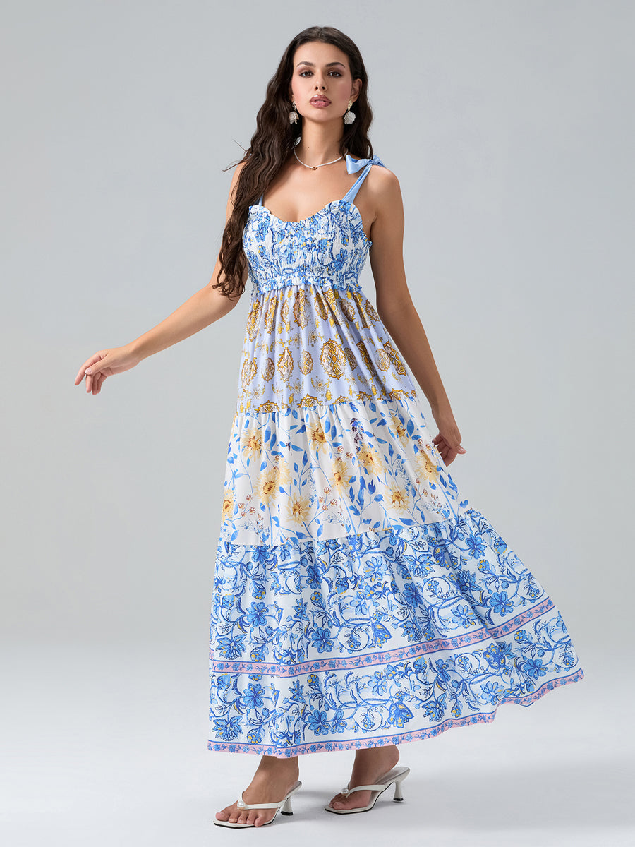 Vintage Boho Maxi Dress
