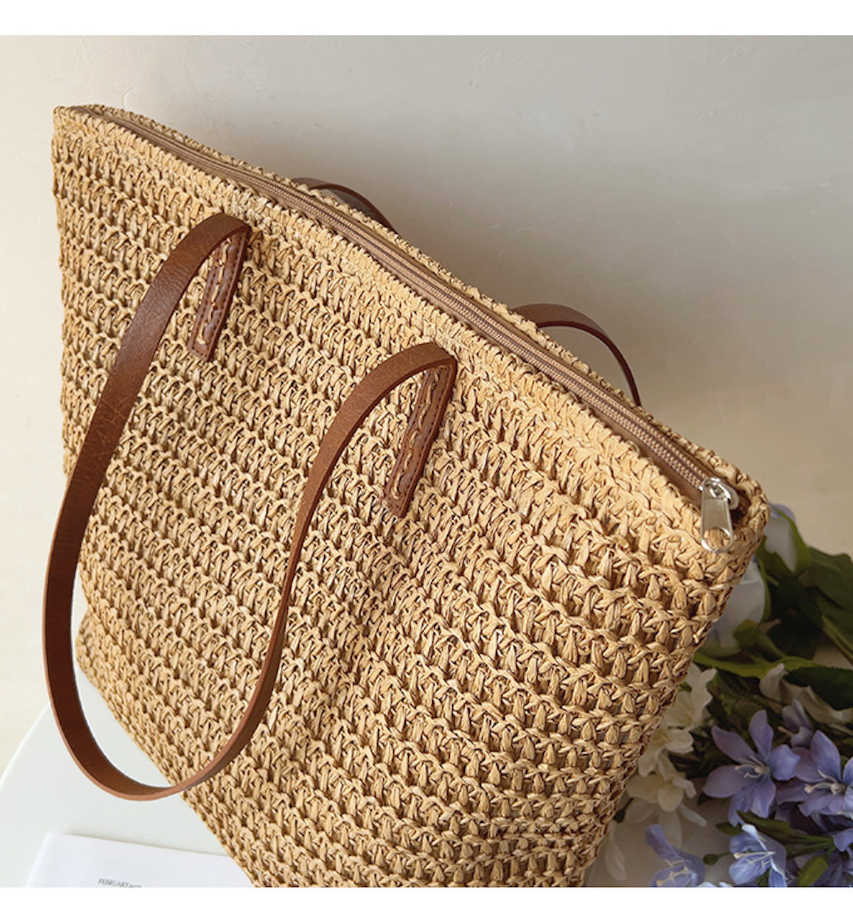 Summer Straw Tote Bags