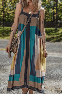 70s style bohemian summer dress