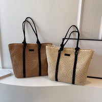 Beach Tote purse Straw