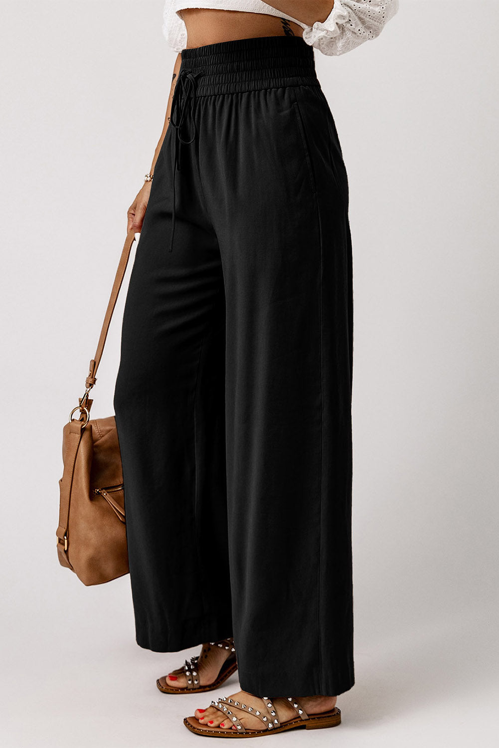 Black Wide Leg Pants