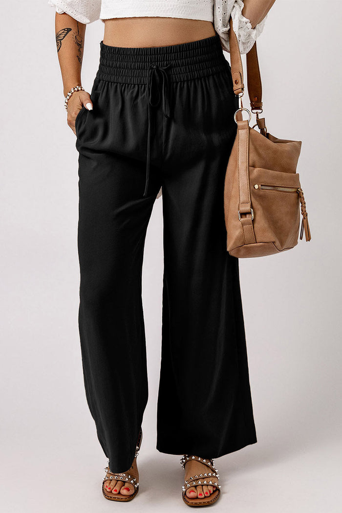 Black Wide Leg Pants summer