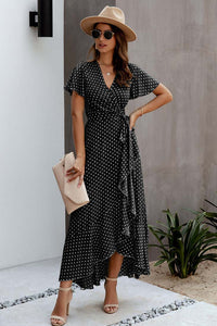 Bohemian Midi Dress black