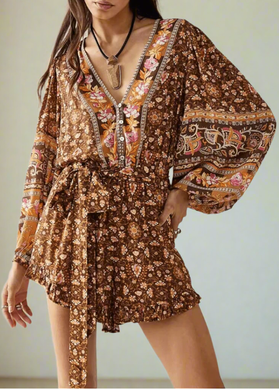 Bohemian romper