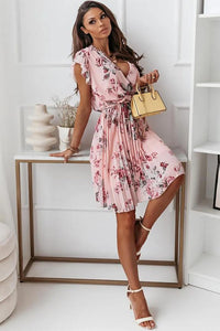 Boho Chic Midi Dresses pink