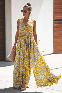 Boho Ditsy Floral Dress