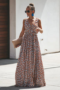 Boho Ditsy Floral Dress