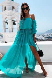 Boho Dress Turquoise