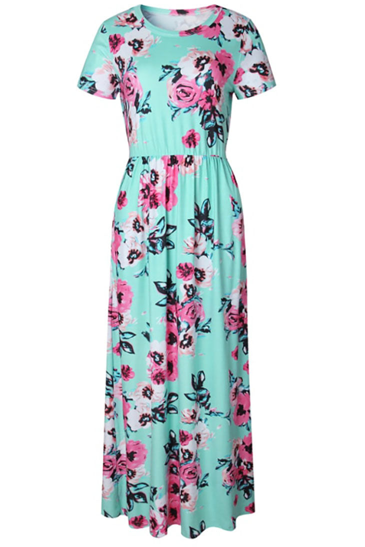 Boho Floral Maxi Dress