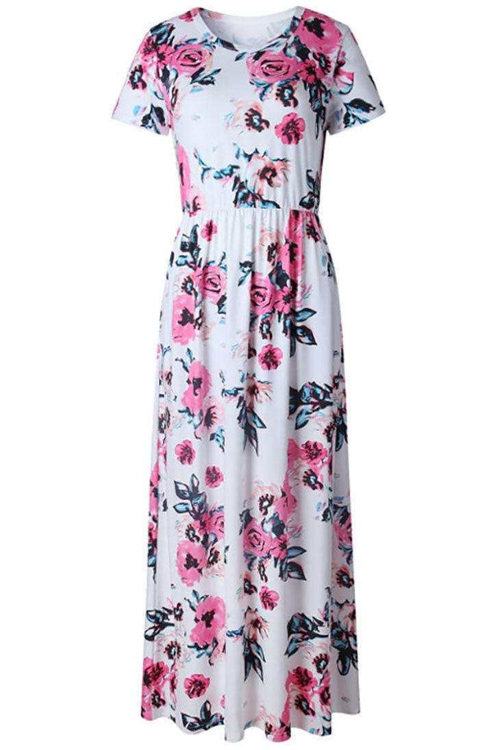 Boho Floral Maxi Dress