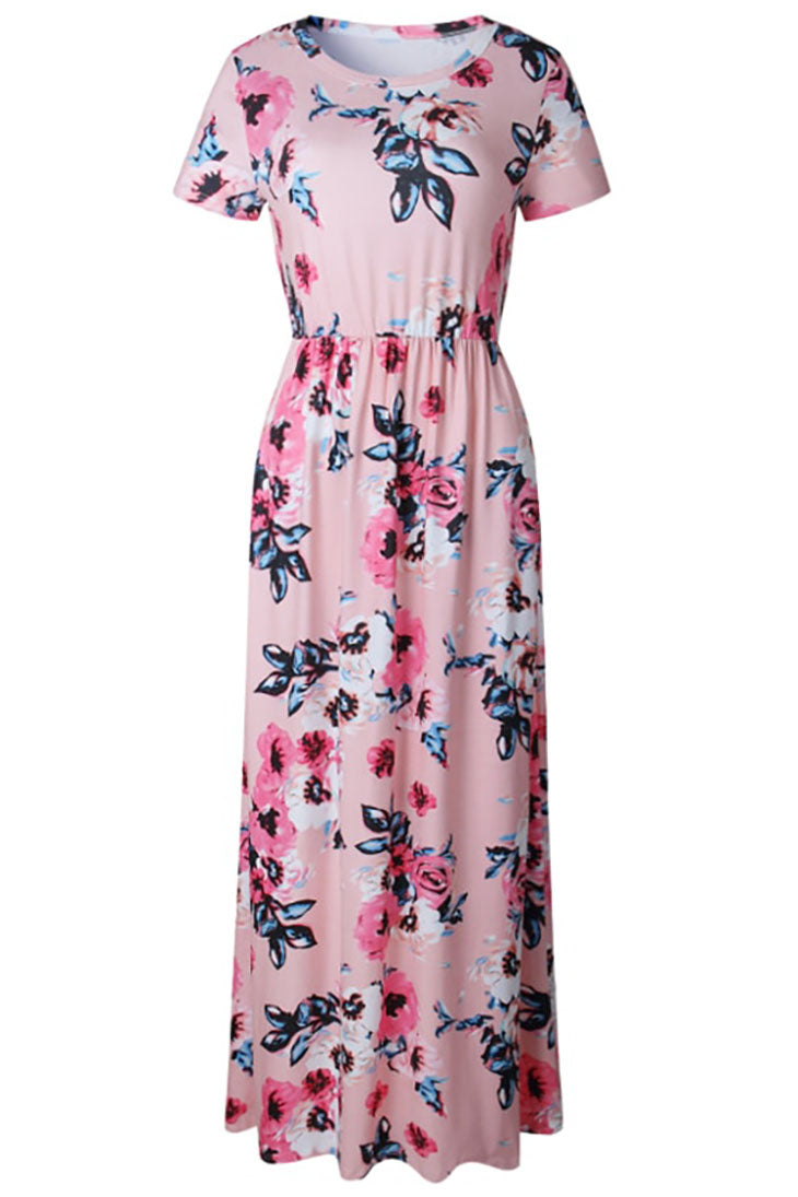 Boho Floral Maxi Dress