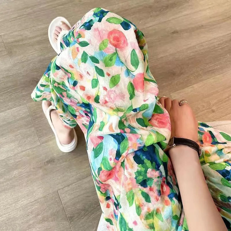 Boho Floral Pants