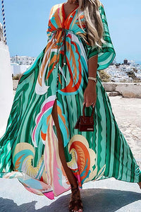 Boho Kaftan Dress