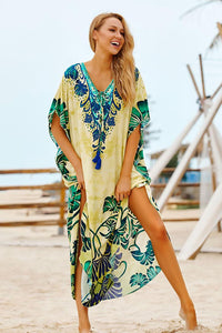 Boho Kaftan Maxi Dress
