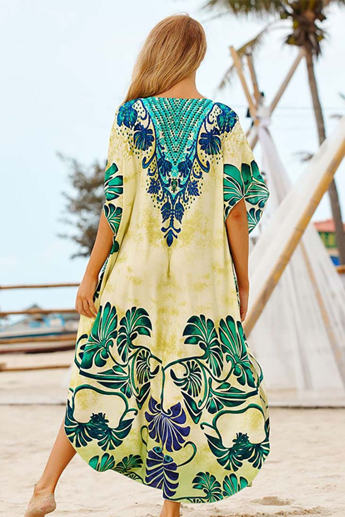 Boho Kaftan Maxi Dress