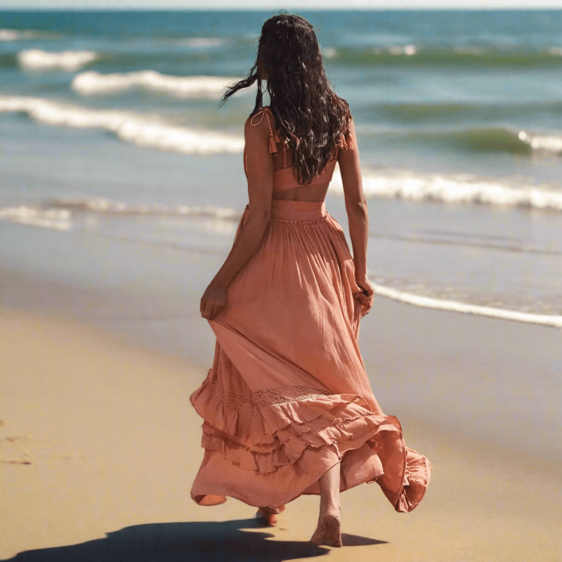 Boho Maxi Dress Summer 