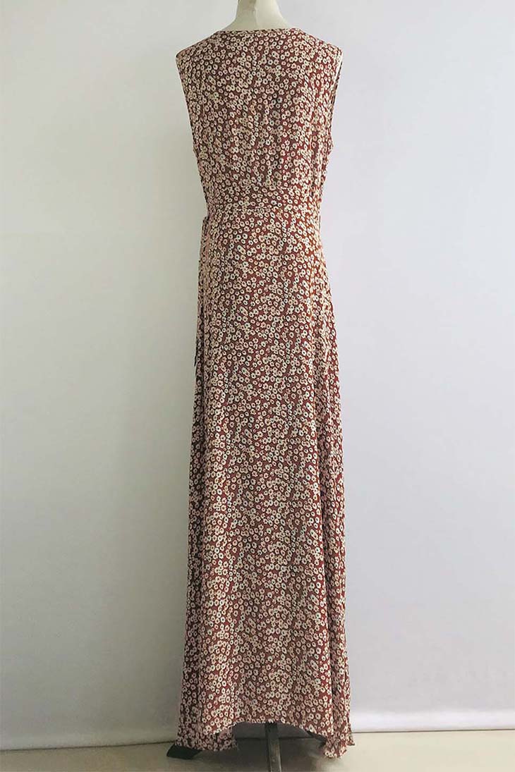 Boho Maxi Dress ditsy floral 