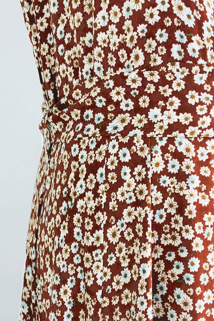 Boho Maxi Dress ditsy floral 