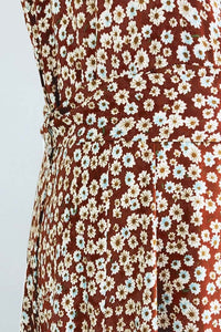 Boho Maxi Dress ditsy floral 