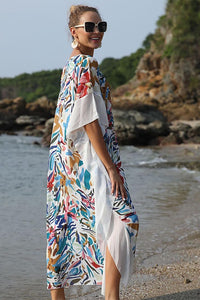 Boho Maxi Dress kimono