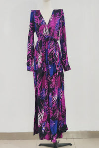 Boho Maxi Dress tropical 