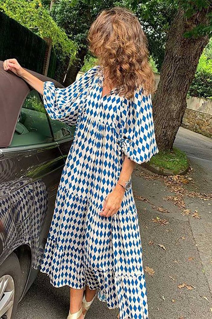 Boho Midi Dress Fall 