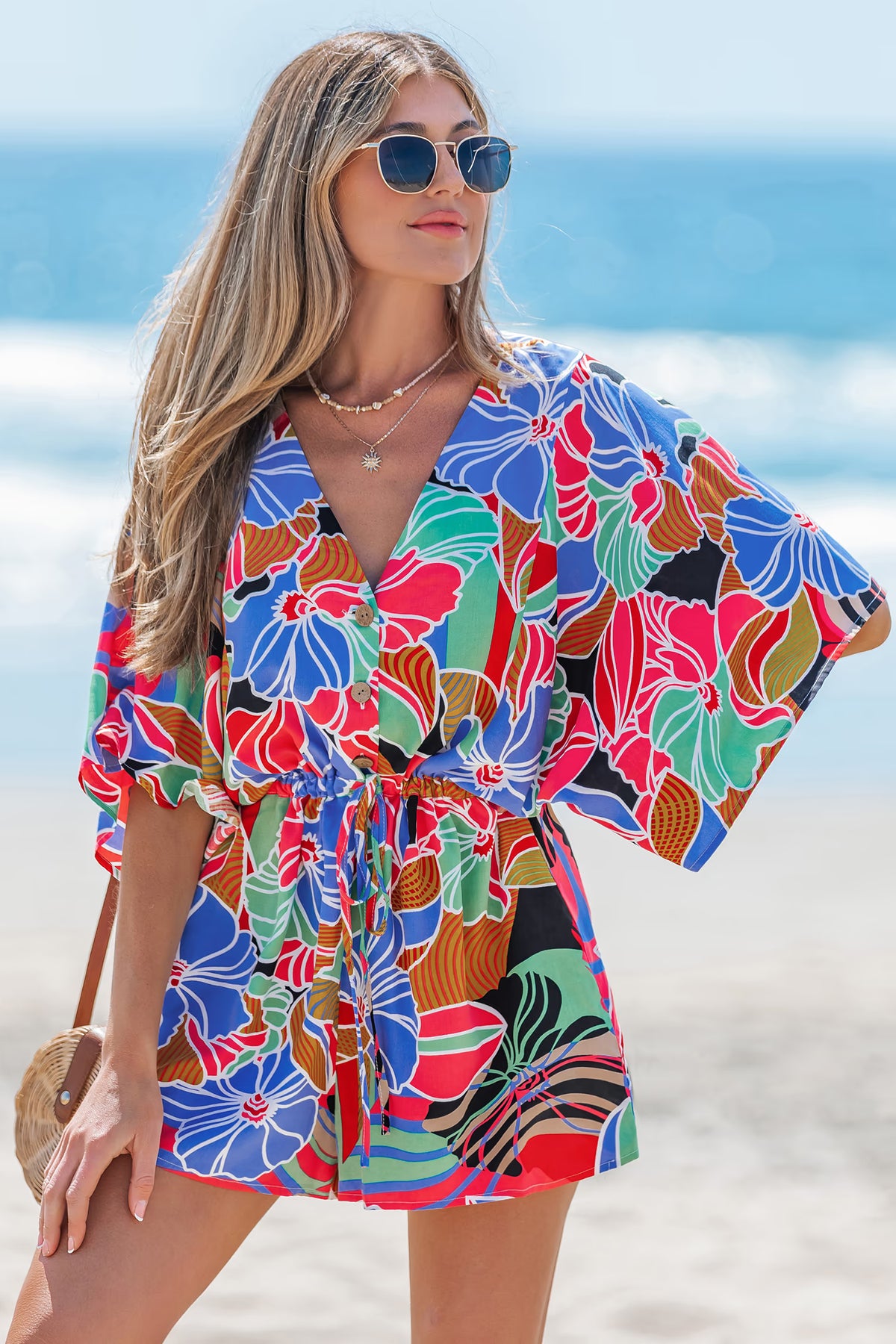 Boho Mini Dress Romper