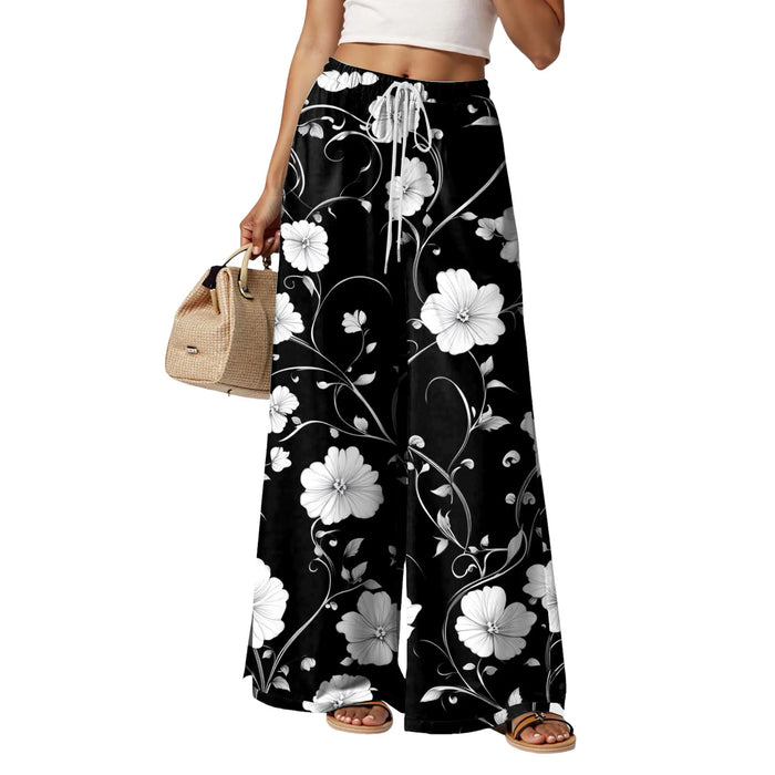 Boho Palazzo Pants black