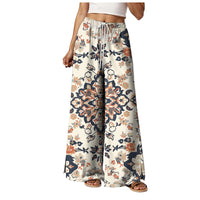 Boho Palazzo Pants floral