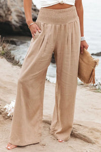 Boho Pants Women beige
