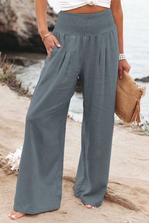 Boho Pants Women blue
