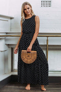 Boho Polka Dot Dress