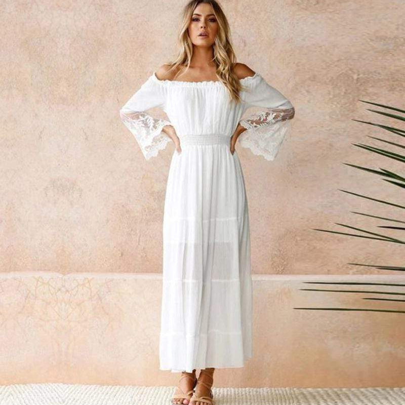 Boho Sexy Maxi Dress Lace