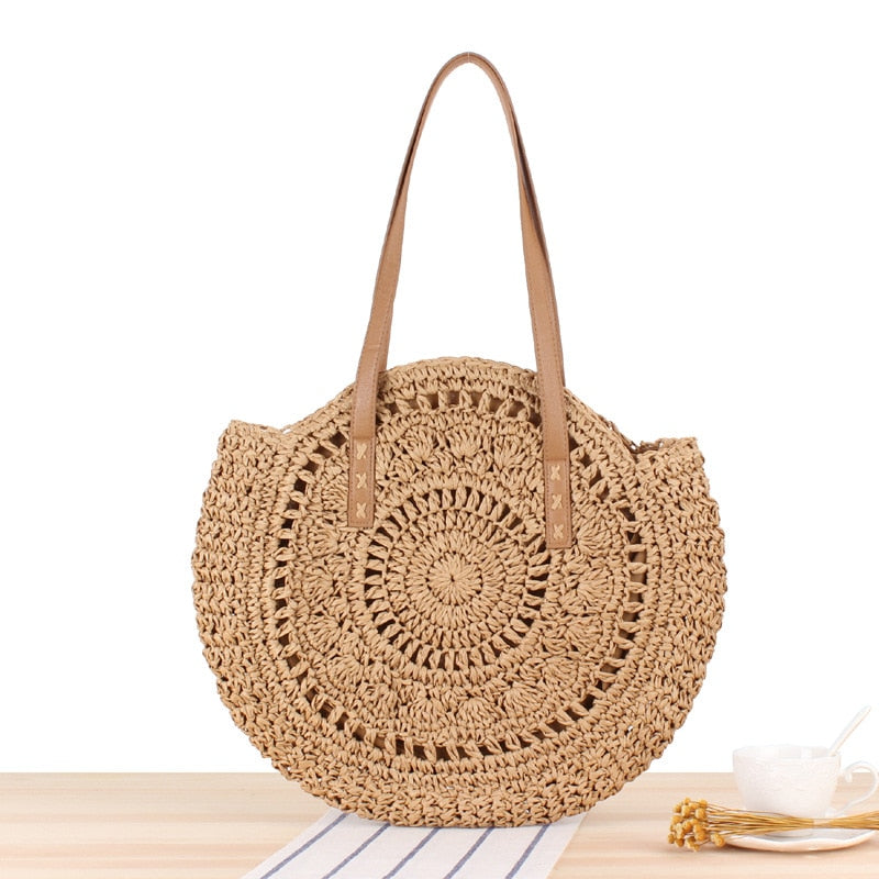 Boho Straw Bag