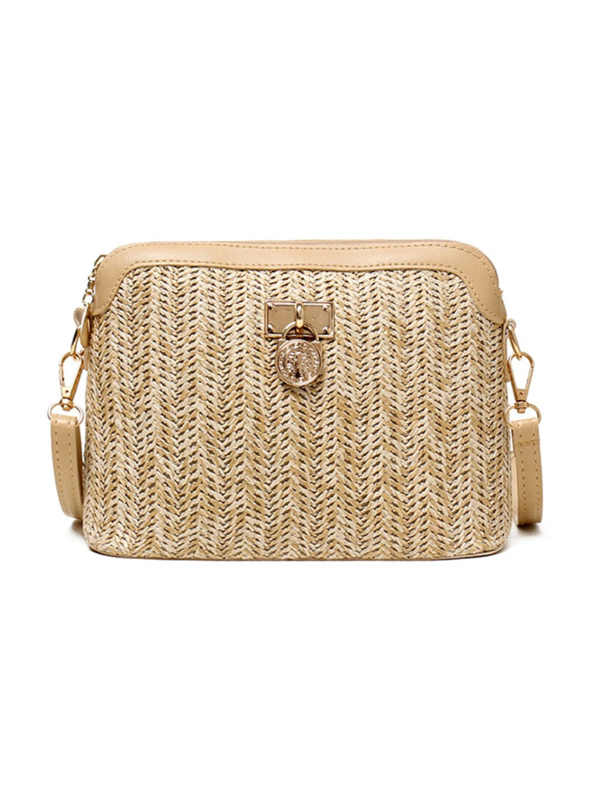 Boho Straw Bag Crossbody