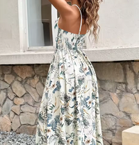 Boho Style Midi Dress