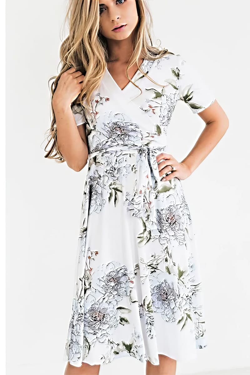 Boho Summer Midi Dress