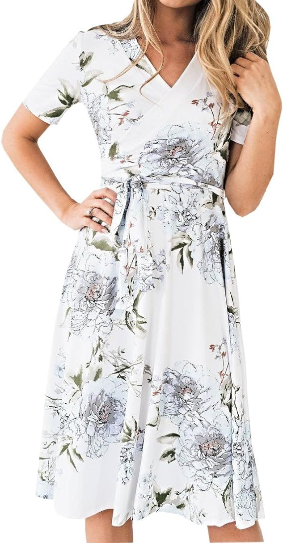 Boho Summer Midi Dress