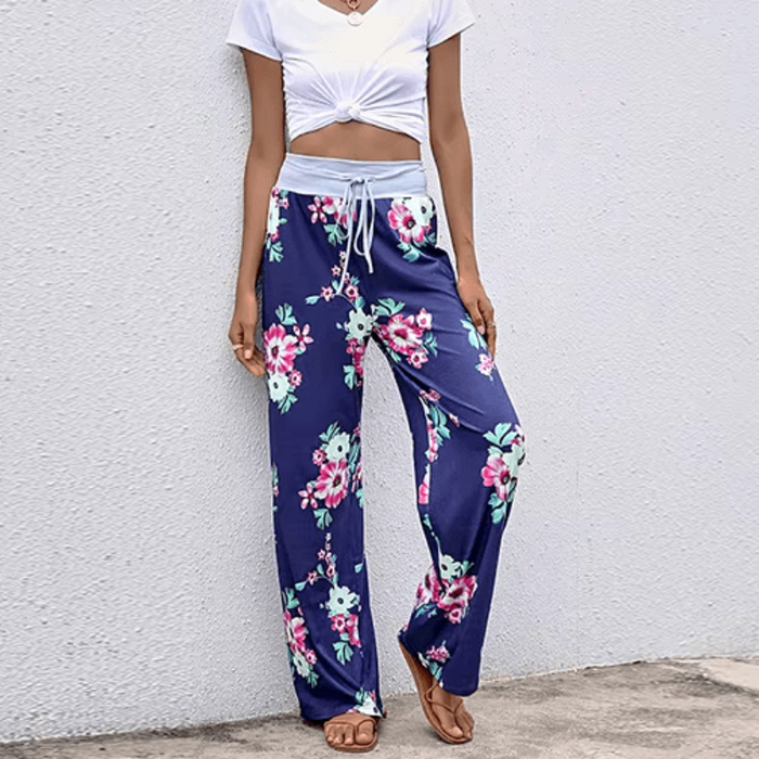Boho Sweatpants blue