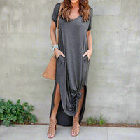 Boho T-Shirt Maxi Dress