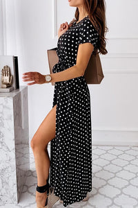 Boho Wrap Midi Dress