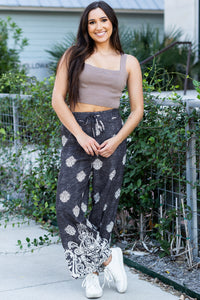 Boho Yoga Pants beach