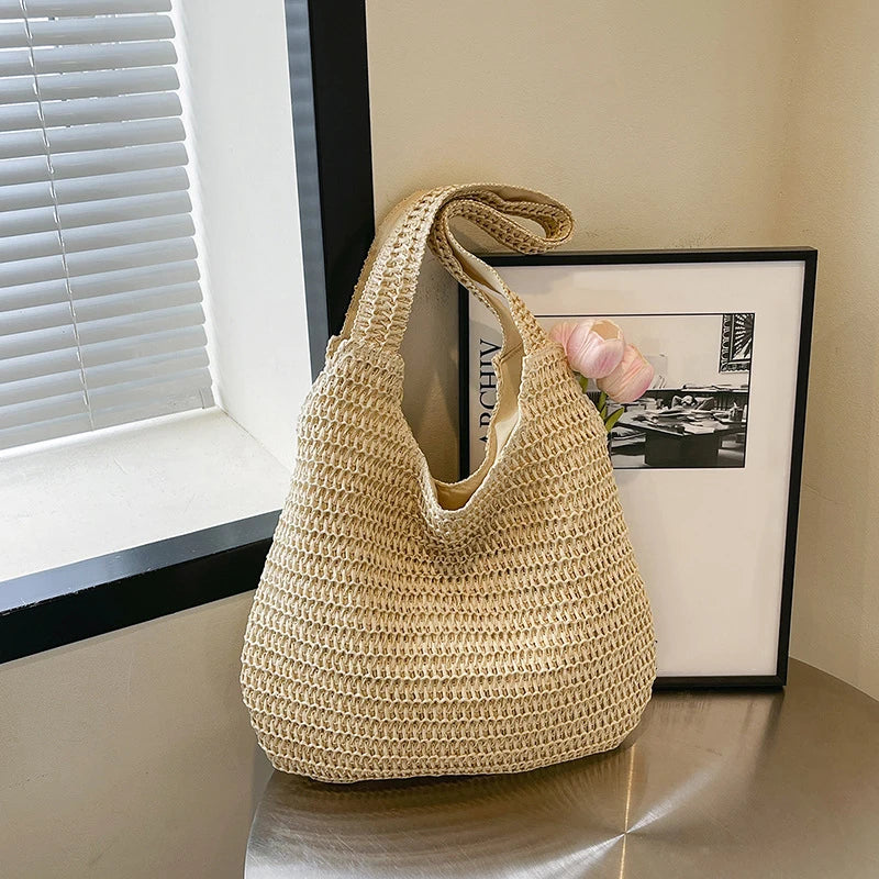 Boho tote bag white