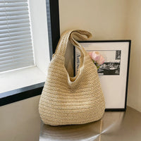 Boho tote bag white