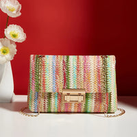 Crossbody Straw Bag beach