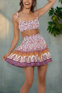 Floral Two Piece Set