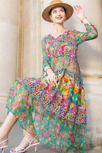 Flowy Floral Maxi Dress