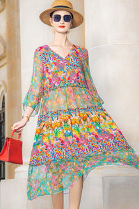 Flowy Floral Maxi Dress