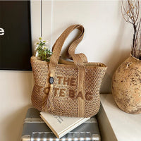 French Straw Tote Bag
